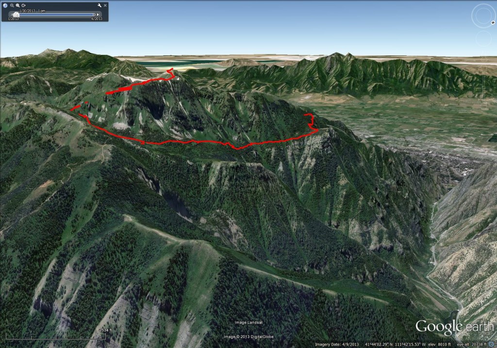 Mt Logan Google Earth v6